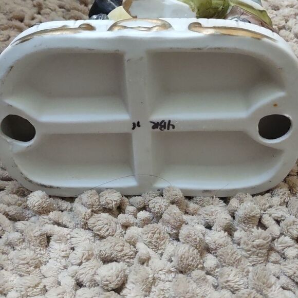 New Ceramic Blacksmith Figurine Anvil Tongs Hammer Horseshoe Fire Furnace‎ Forge - Picture 7 of 11